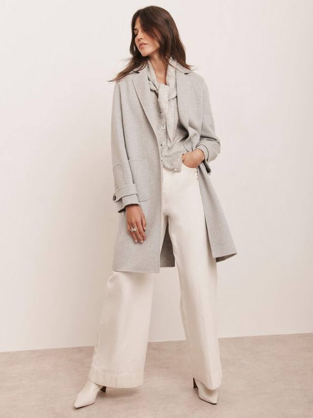 Пальто миди из шерстяной смеси Mint Velvet, Grey
Пальто миди из шерстяной смеси Mint Velvet, Grey