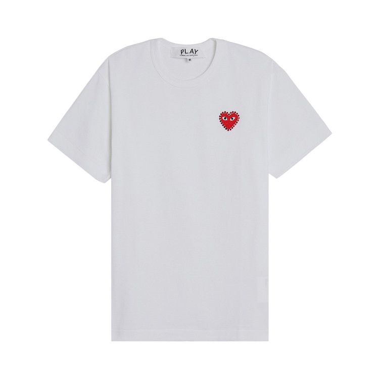 Футболка Comme des Garçons PLAY Emblem Rhinestone Heart T-Shirt, White/Red
Футболка Comme des Garçons PLAY Emblem Rhinestone Heart T-Shirt, White/Red