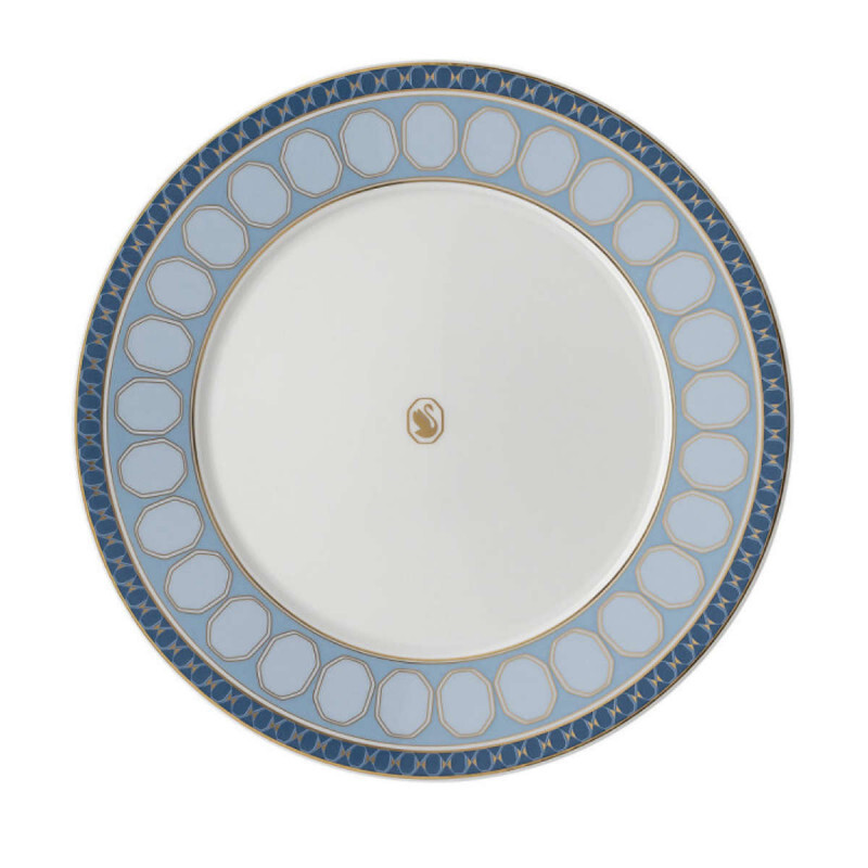 Swarovski x SIGNUM Лазурная тарелка для завтрака 23 см Rosenthal, белый/синий/золотой
Swarovski x SIGNUM Лазурная тарелка для завтрака 23 см Rosenthal, белый/синий/золотой