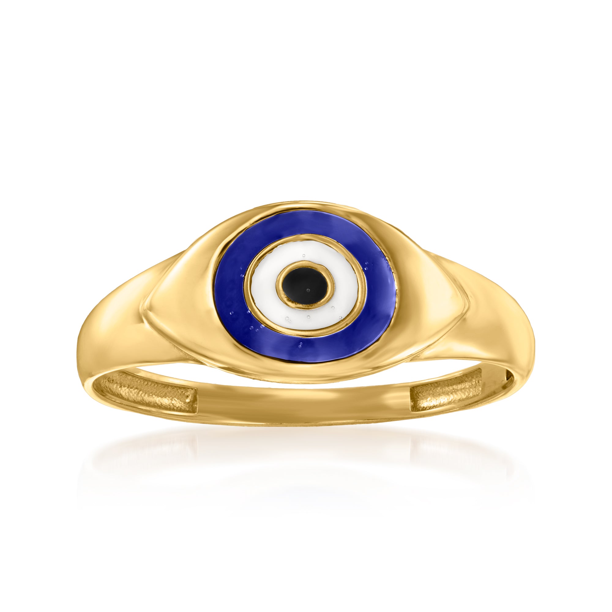 Кольцо Canaria от сглаза из желтого золота 10 карат с разноцветной эмалью Canaria Fine Jewelry, желтый
Кольцо Canaria от сглаза из желтого золота 10 карат с разноцветной эмалью Canaria Fine Jewelry, желтый