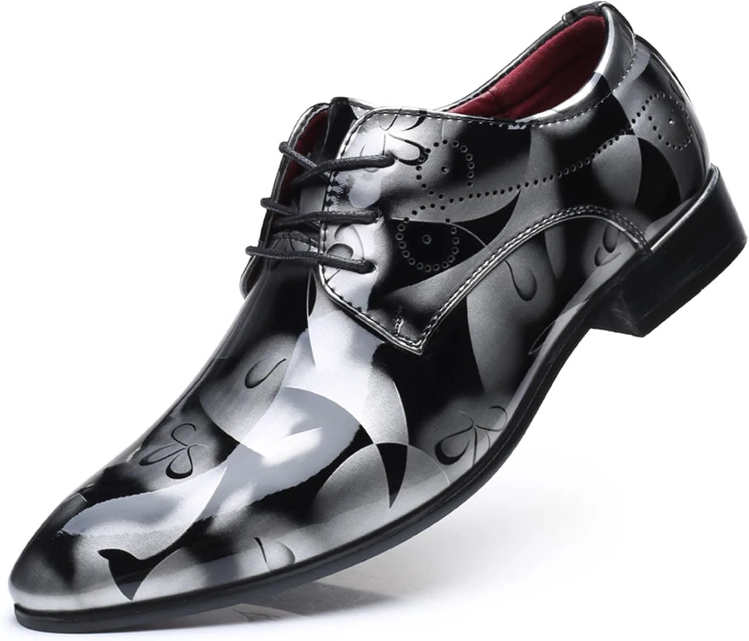 Мужские классические туфли на шнуровке Броги Дерби Оксфорды Формальные туфли для офиса, вечера, свадьбы и праздничных мероприятий KYOESCAI, серый
Мужские классические туфли на шнуровке Броги Дерби Оксфорды Формальные туфли для офиса, вечера, свадьбы и праздничных мероприятий KYOESCAI, серый