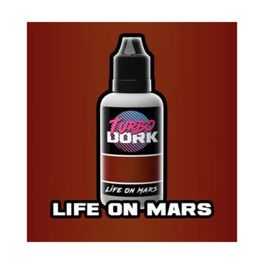 Жизнь на Марсе (20 мл), Metallic Paints (20ml) (Turbo Dork)
Жизнь на Марсе (20 мл), Metallic Paints (20ml) (Turbo Dork)