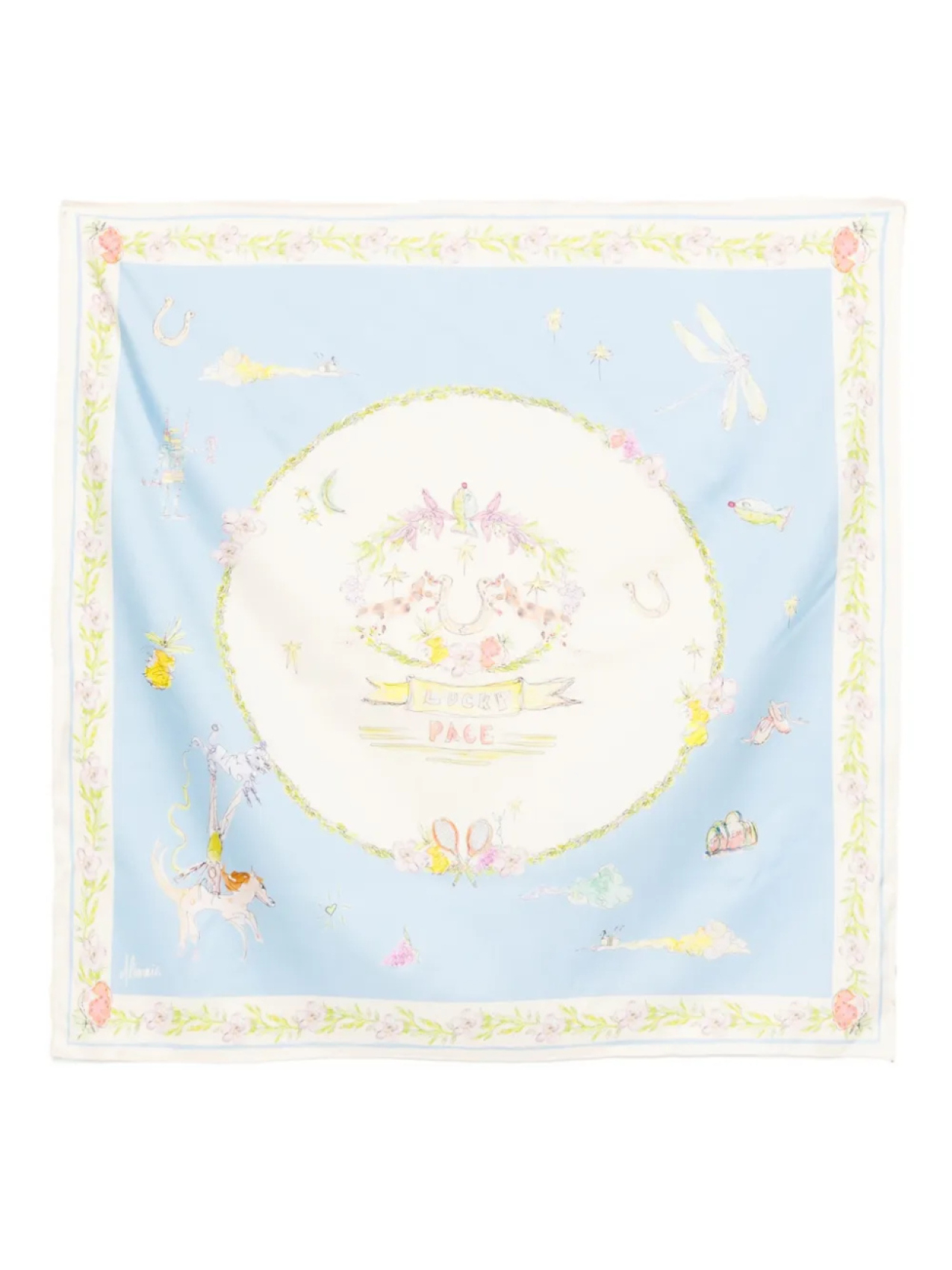 Шелковый шарф ALEMAIS Anouk, синий
Шелковый шарф ALEMAIS Anouk, синий