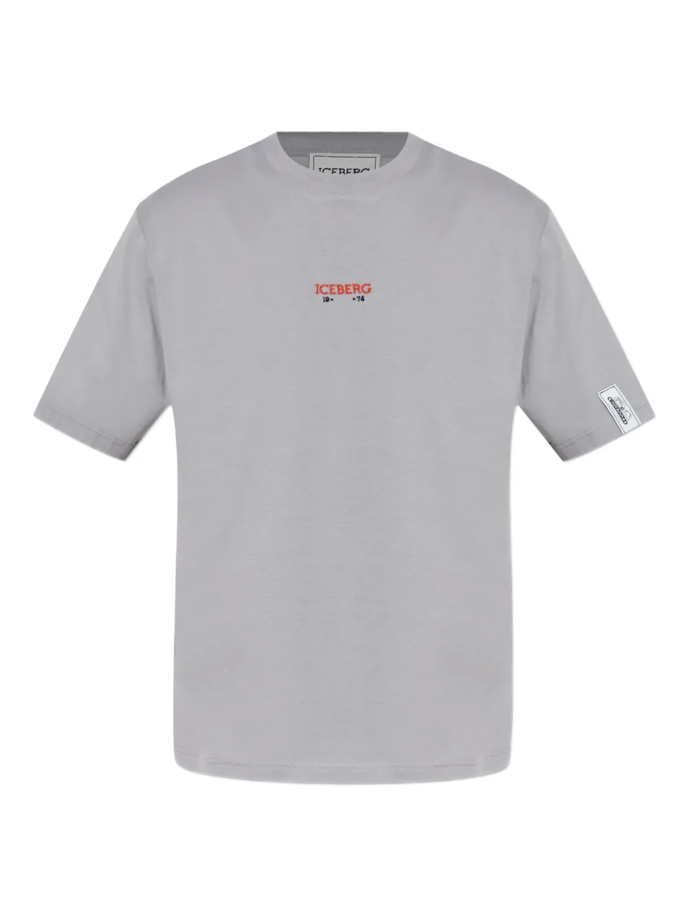 Футболка с вышитым логотипом Iceberg, серый
Футболка с вышитым логотипом Iceberg, серый