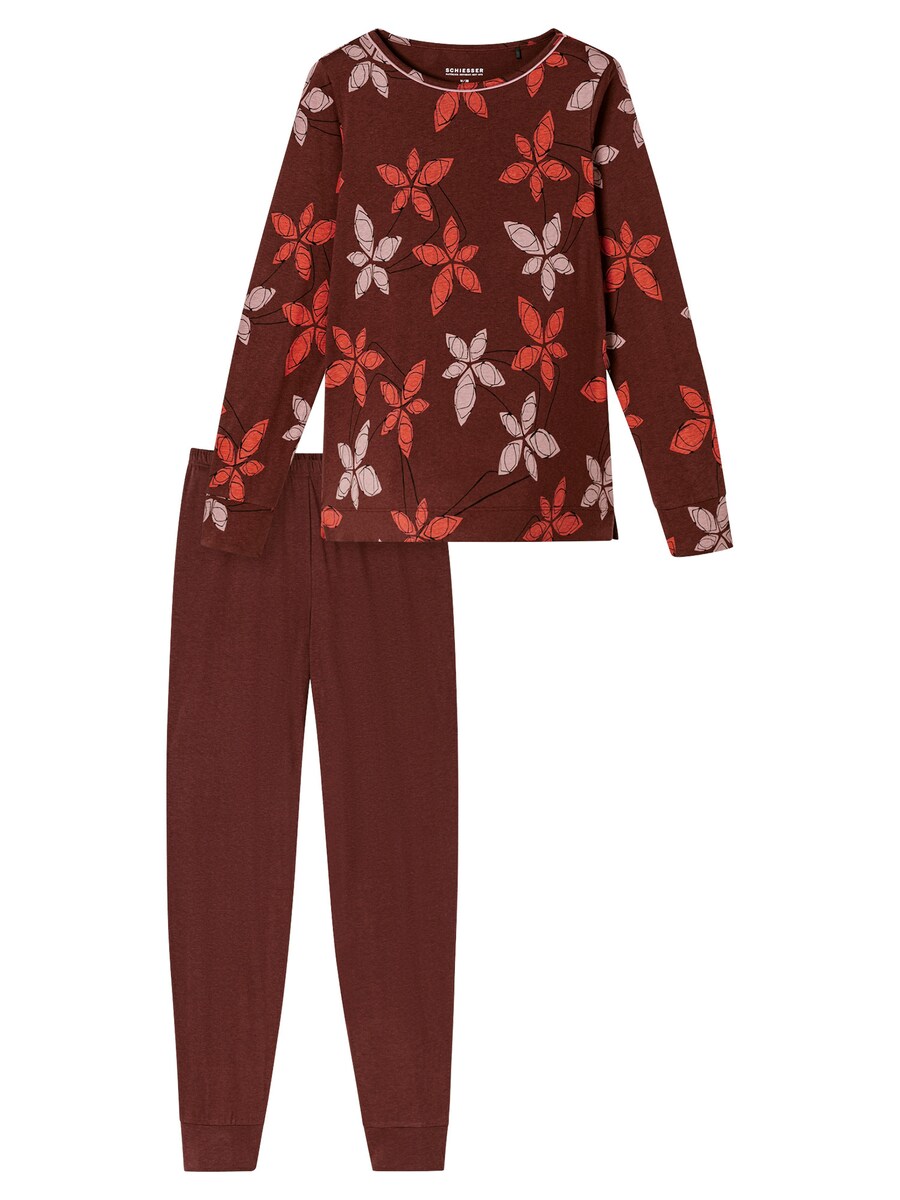 Пижама SCHIESSER Comfort Nightwear, бургундия
Пижама SCHIESSER Comfort Nightwear, бургундия