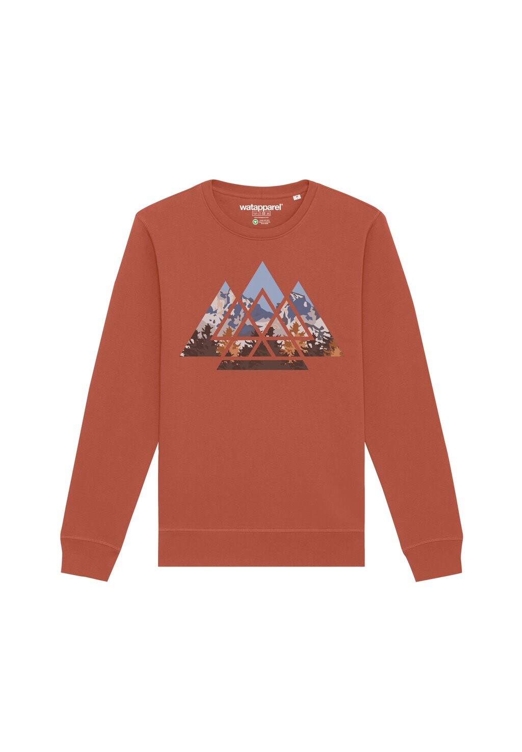 Толстовка GEOMETRIC LANDSCAPE watapparel, коричневый
Толстовка GEOMETRIC LANDSCAPE watapparel, коричневый