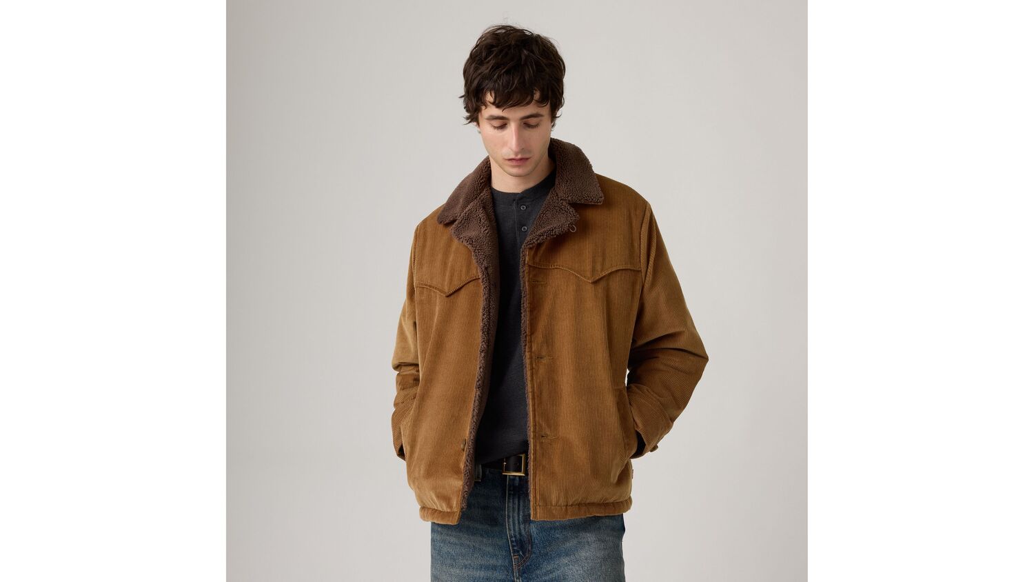 Уютное короткое пальто Durham Levi's, Bison - Brown
Уютное короткое пальто Durham Levi's, Bison - Brown