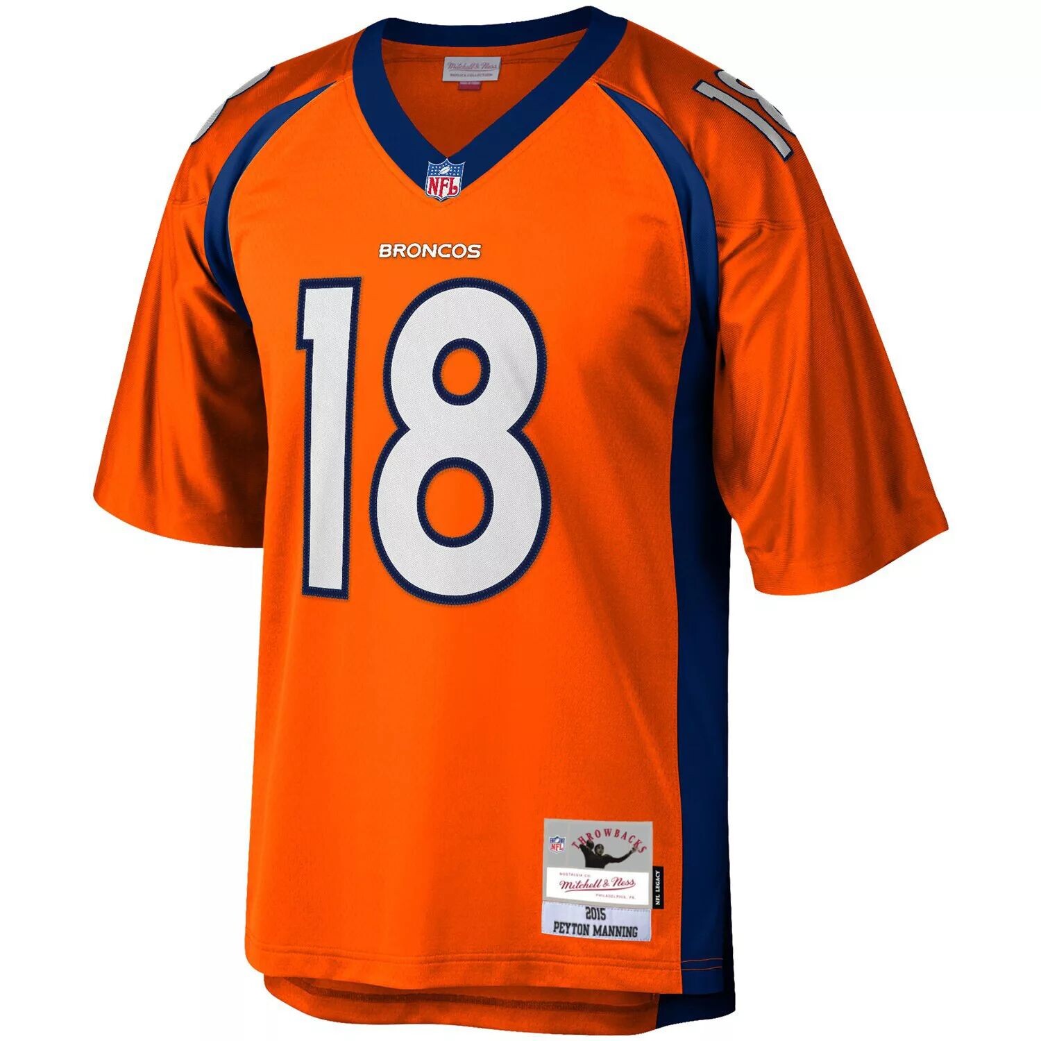 Мужская футболка Mitchell & Ness Peyton Manning Orange Denver Broncos Big & Tall 2015, реплика вышедшего на пенсию игрока
Мужская футболка Mitchell & Ness Peyton Manning Orange Denver Broncos Big & Tall 2015, реплика вышедшего на пенсию игрока