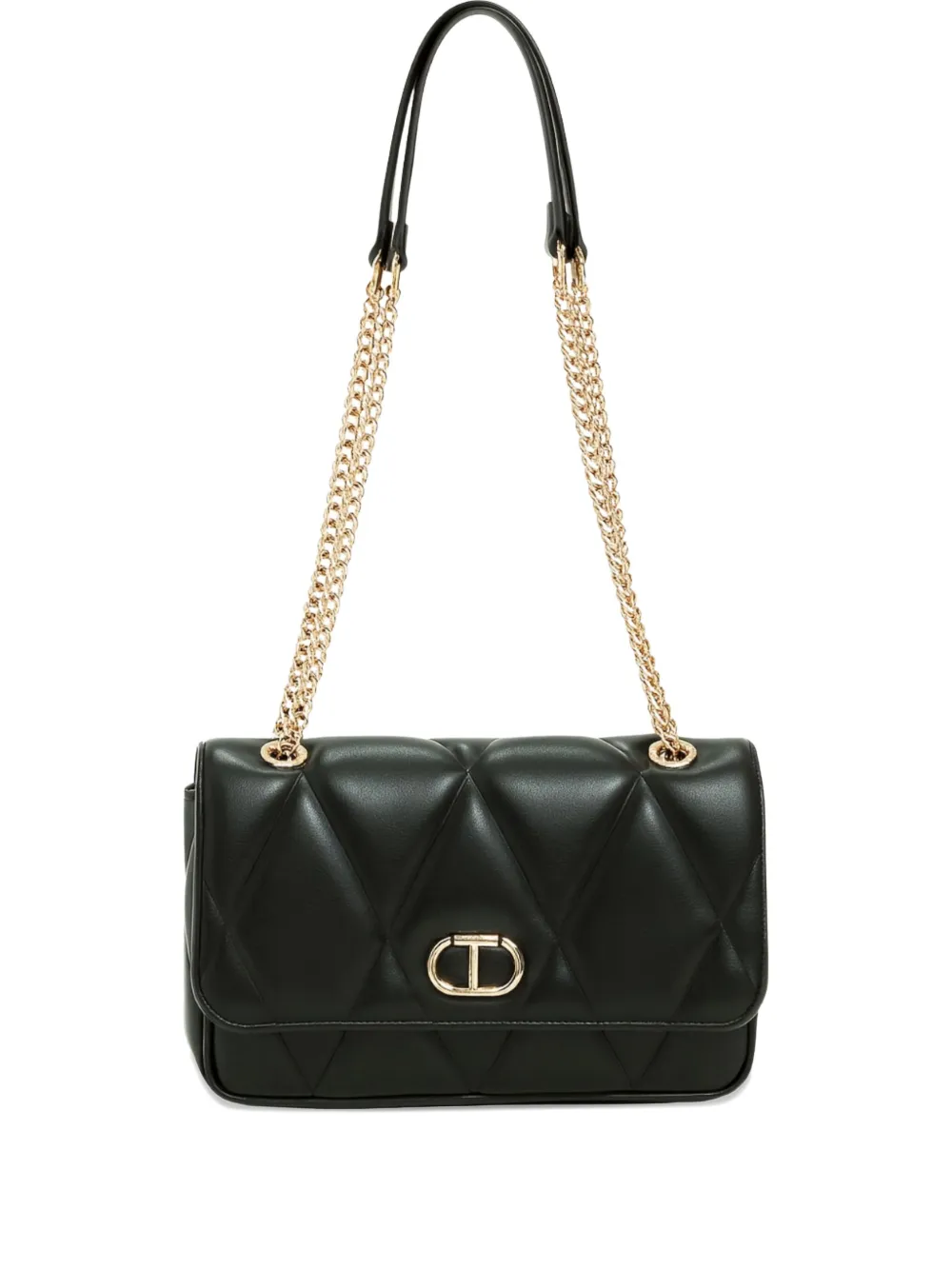 Средняя стеганая сумка на плечо TWINSET, черный
Средняя стеганая сумка на плечо TWINSET, черный