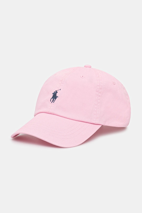 Хлопковая бейсболка Polo Ralph Lauren, розовый
Хлопковая бейсболка Polo Ralph Lauren, розовый