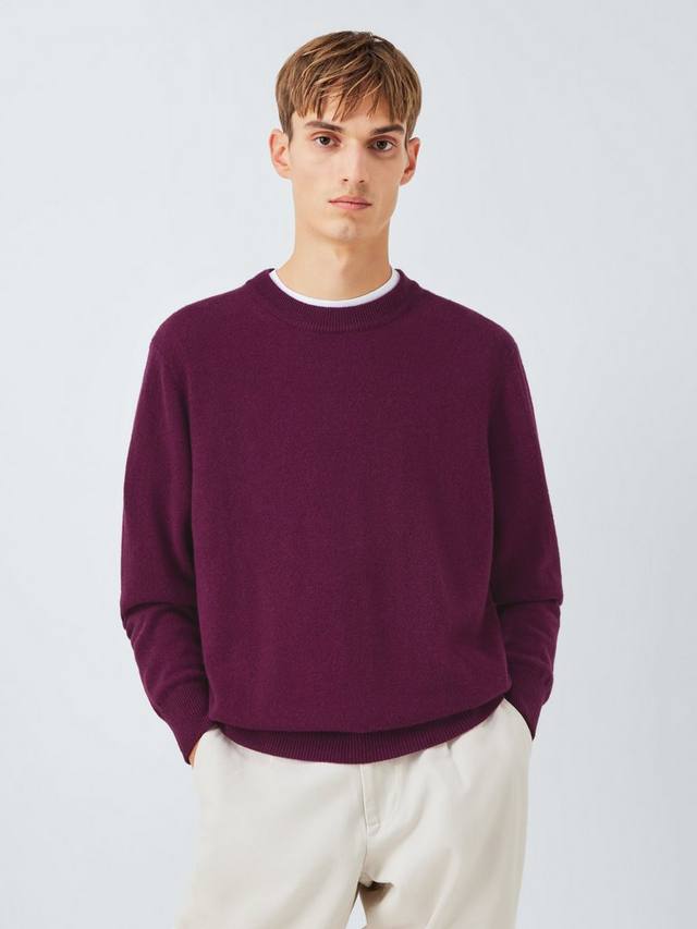 Свитер с воротником-гольф из итальянского кашемира John Lewis, Raspberry
Свитер с воротником-гольф из итальянского кашемира John Lewis, Raspberry