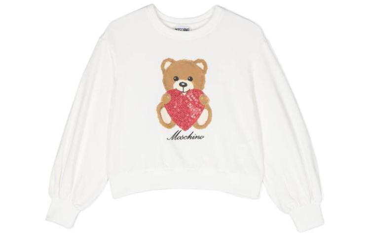 MOSCHINO Белая детская толстовка Kids'
MOSCHINO Белая детская толстовка Kids'