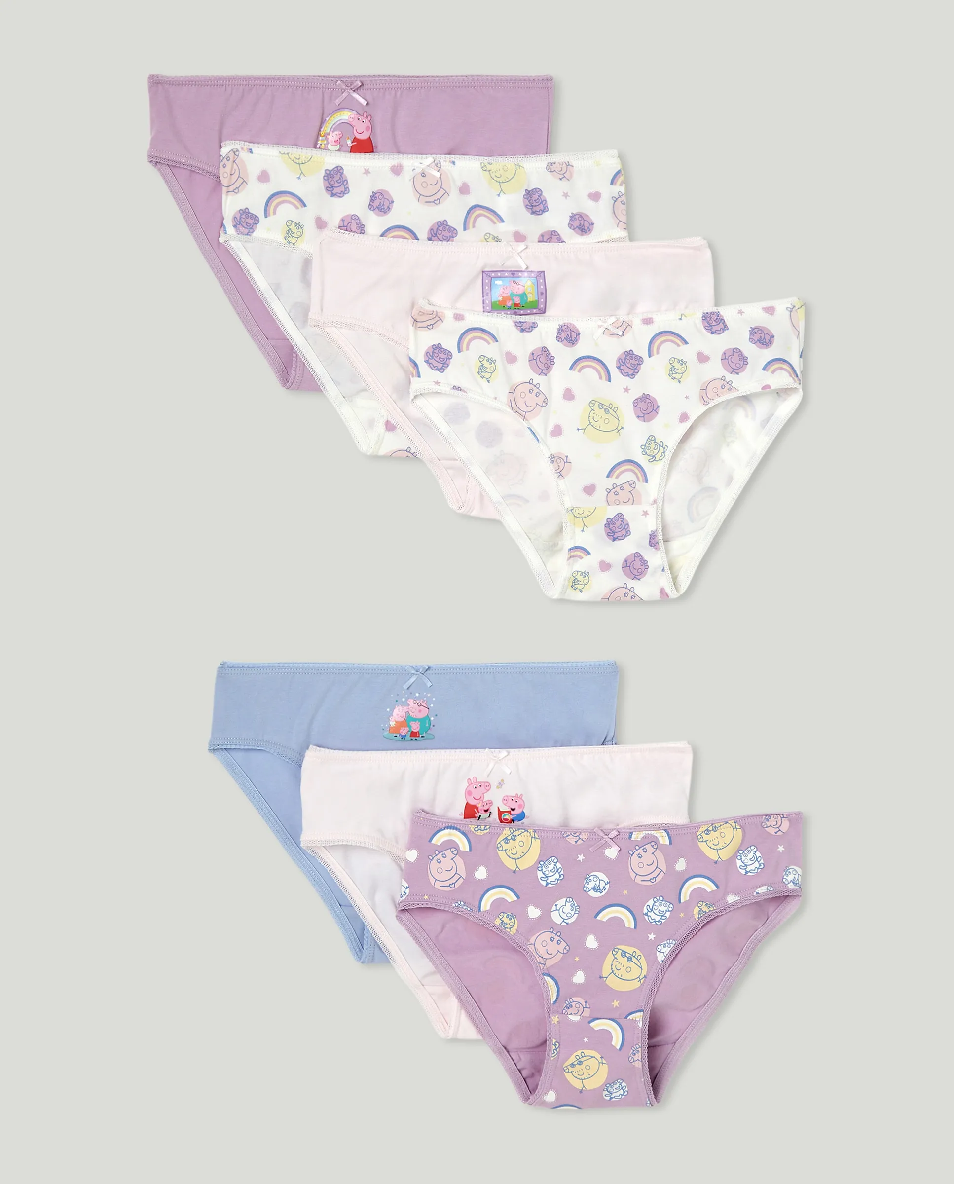 Набор из семи детских трусиков с принтом Hasbro, многоцветный
Набор из семи детских трусиков с принтом Hasbro, многоцветный