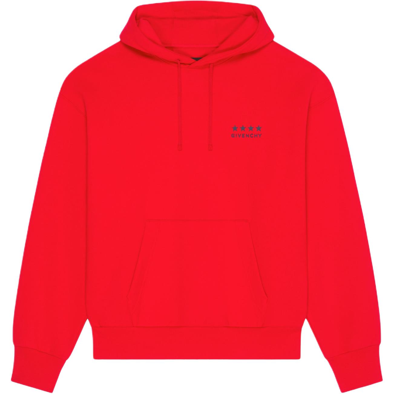 Футболка с капюшоном 4G Givenchy, красная
Футболка с капюшоном 4G Givenchy, красная