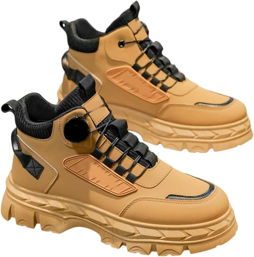 Мужские ретро повседневные массивные ботинки на щиколотку, удобные мужские ручной работы ботинки для активного отдыха на улице Generic, желтый
Мужские ретро повседневные массивные ботинки на щиколотку, удобные мужские ручной работы ботинки для активного отдыха на улице Generic, желтый