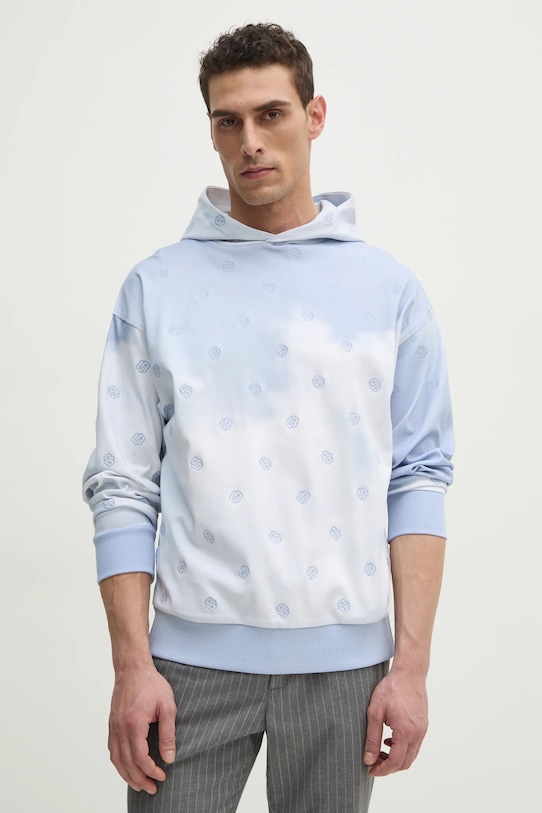 Хлопковая толстовка Boss, синий
Хлопковая толстовка Boss, синий