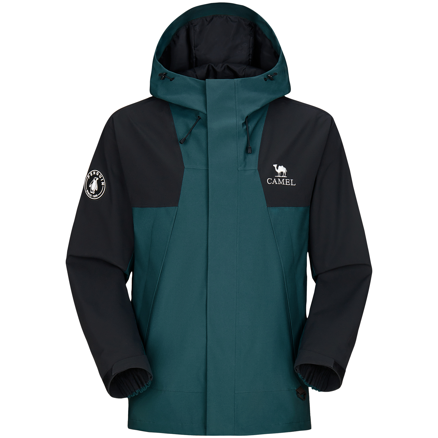 QIE Унисекс ветровка с капюшоном, Crow Turquoise/Phantom Black
QIE Унисекс ветровка с капюшоном, Crow Turquoise/Phantom Black