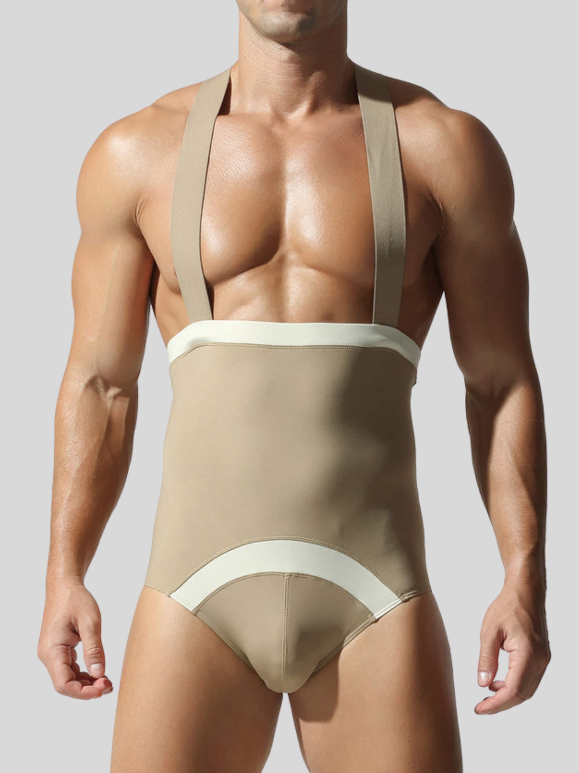 TAUWELL Спортивный костюм 'Wrestling Singlet' в бежевом цвете
TAUWELL Спортивный костюм 'Wrestling Singlet' в бежевом цвете
