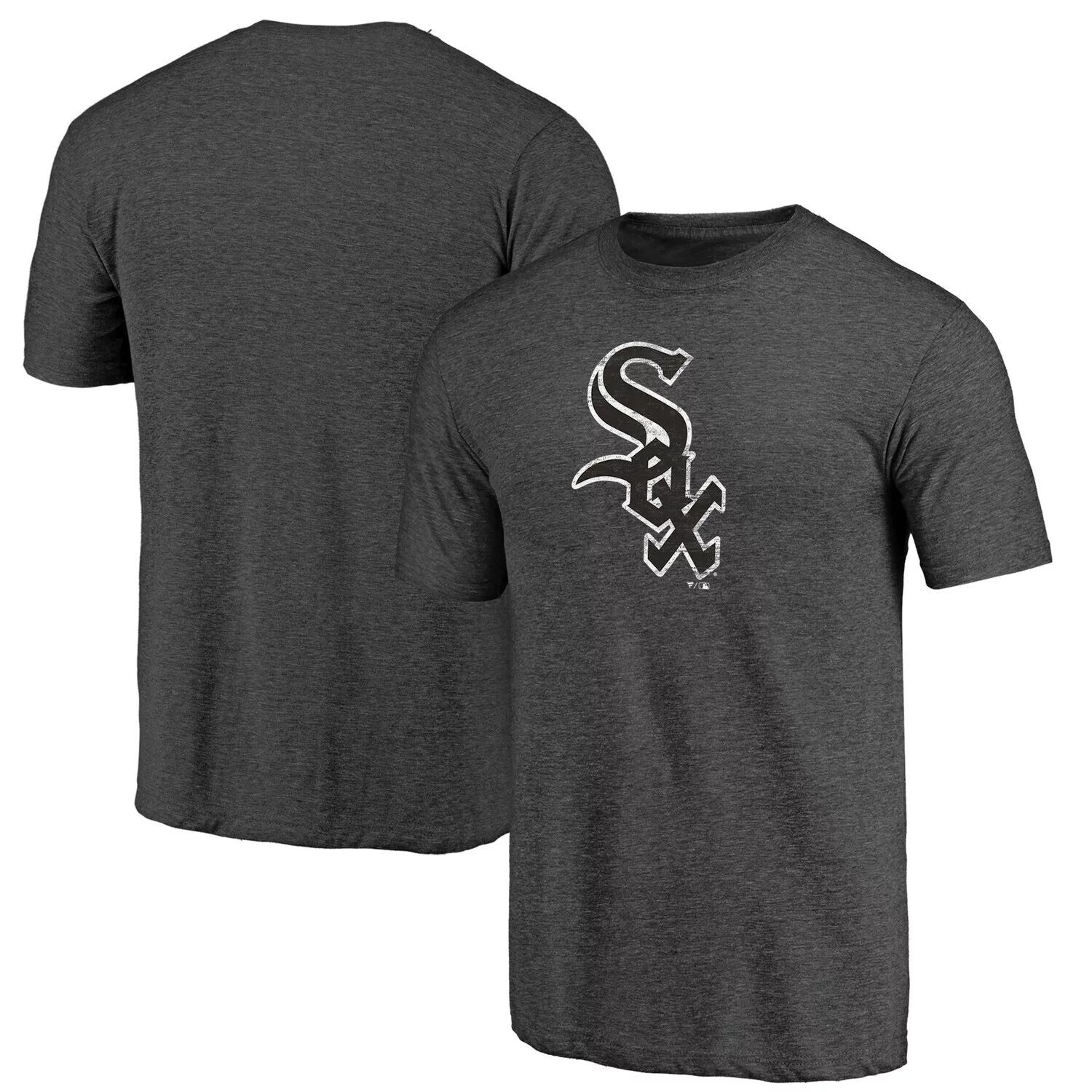Мужская футболка с фирменным древесно-угольным рисунком Chicago White Sox Weathered с официальным логотипом Tri-Blend Fanatics
Мужская футболка с фирменным древесно-угольным рисунком Chicago White Sox Weathered с официальным логотипом Tri-Blend Fanatics