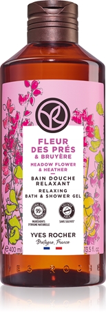 Расслабляющий гель для душа Yves Rocher Bain de Nature, Meadow Flower & Heather 400 ml
Расслабляющий гель для душа Yves Rocher Bain de Nature, Meadow Flower & Heather 400 ml