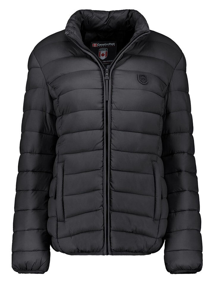 Стеганая куртка Canadian Peak Steppjacke Akitaleak, черный
Стеганая куртка Canadian Peak Steppjacke Akitaleak, черный