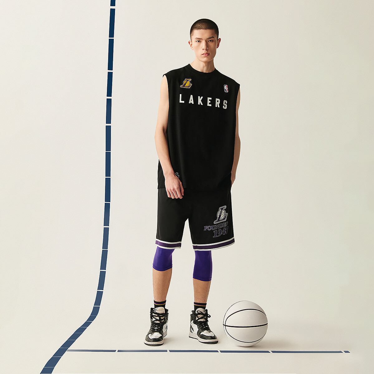 Nba X Jack&Jones X Lakers Nba майка унисекс Jack Jones, серый
Nba X Jack&Jones X Lakers Nba майка унисекс Jack Jones, серый
