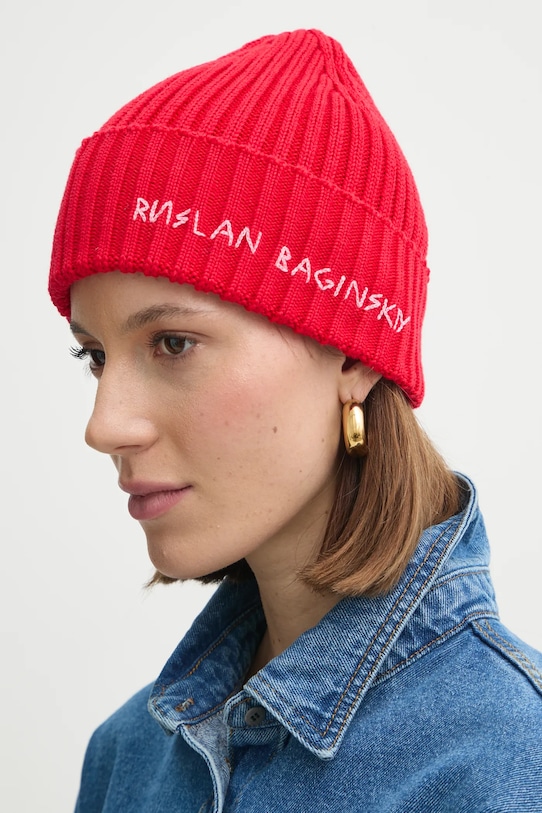 Шерстяная шапка Ruslan Baginskiy, красный
Шерстяная шапка Ruslan Baginskiy, красный