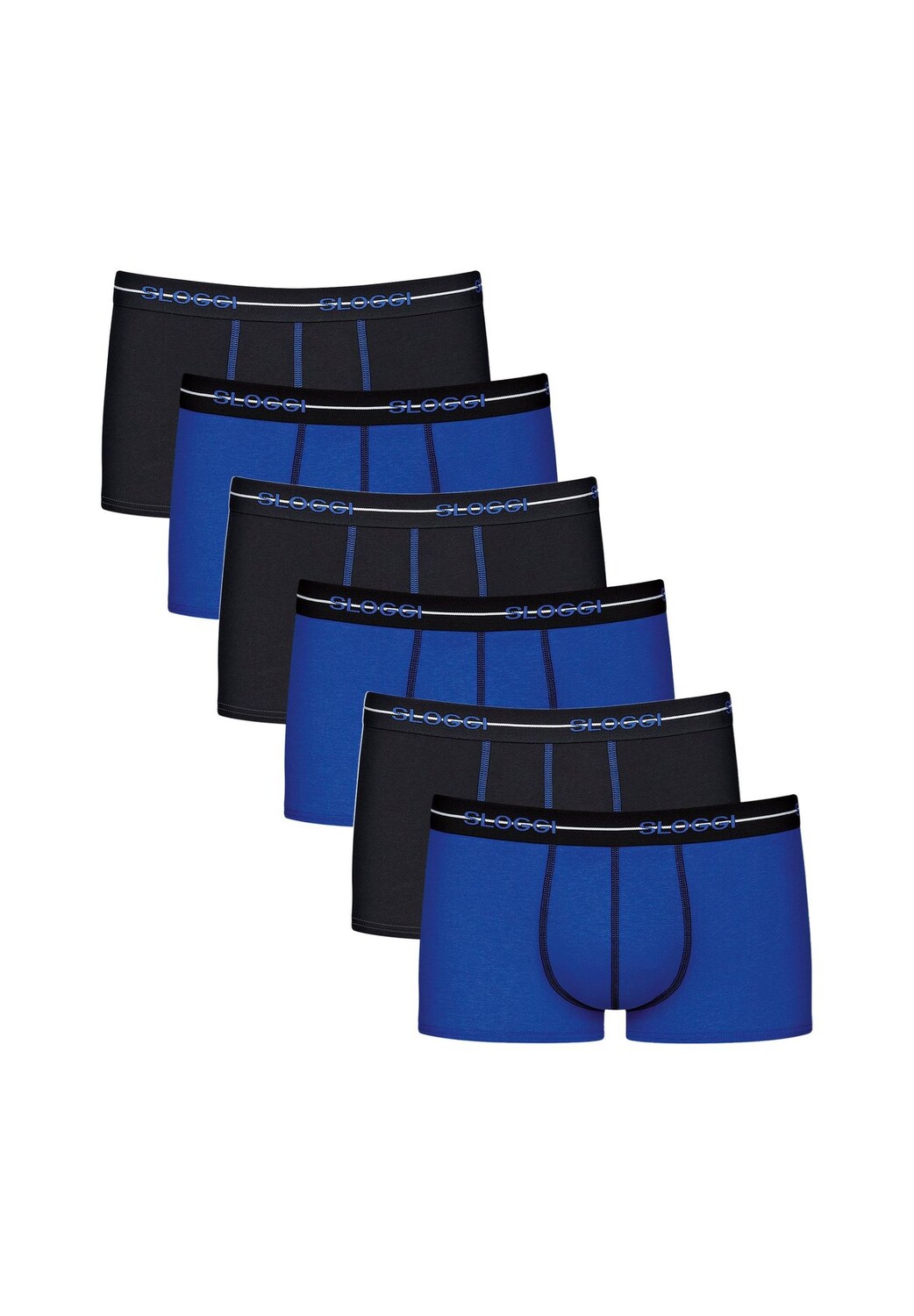 Хипстерские шорты/брюки, набор из 6 шт, начало Sloggi, цвет Hellblau / Dunkelblau
Хипстерские шорты/брюки, набор из 6 шт, начало Sloggi, цвет Hellblau / Dunkelblau