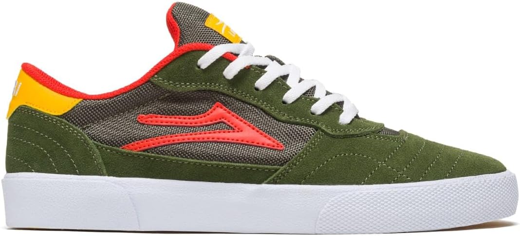 Мужские кроссовки для скейтборда Lakai Cambridge - Производительные кроссовки для скейтбординга, желтый/оливковый
Мужские кроссовки для скейтборда Lakai Cambridge - Производительные кроссовки для скейтбординга, желтый/оливковый