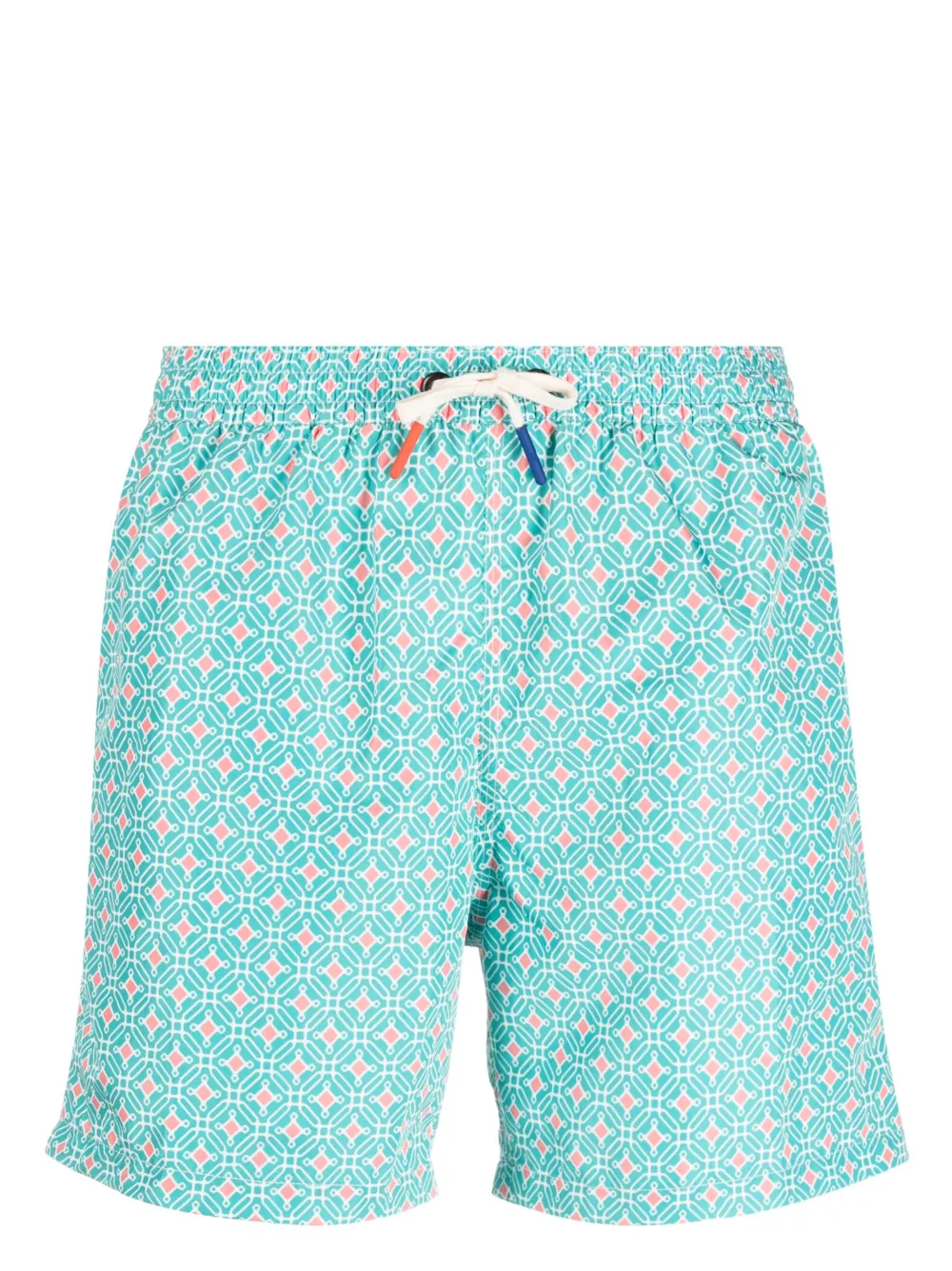 Плавки-шорты с кулиской и геометричным принтом Altea, зеленый
Плавки-шорты с кулиской и геометричным принтом Altea, зеленый