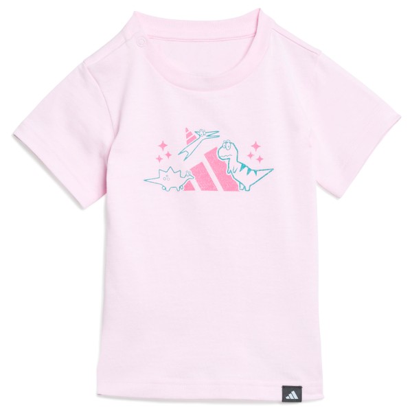 Детская футболка с принтом адираптора - футболка Adidas, розовый
Детская футболка с принтом адираптора - футболка Adidas, розовый