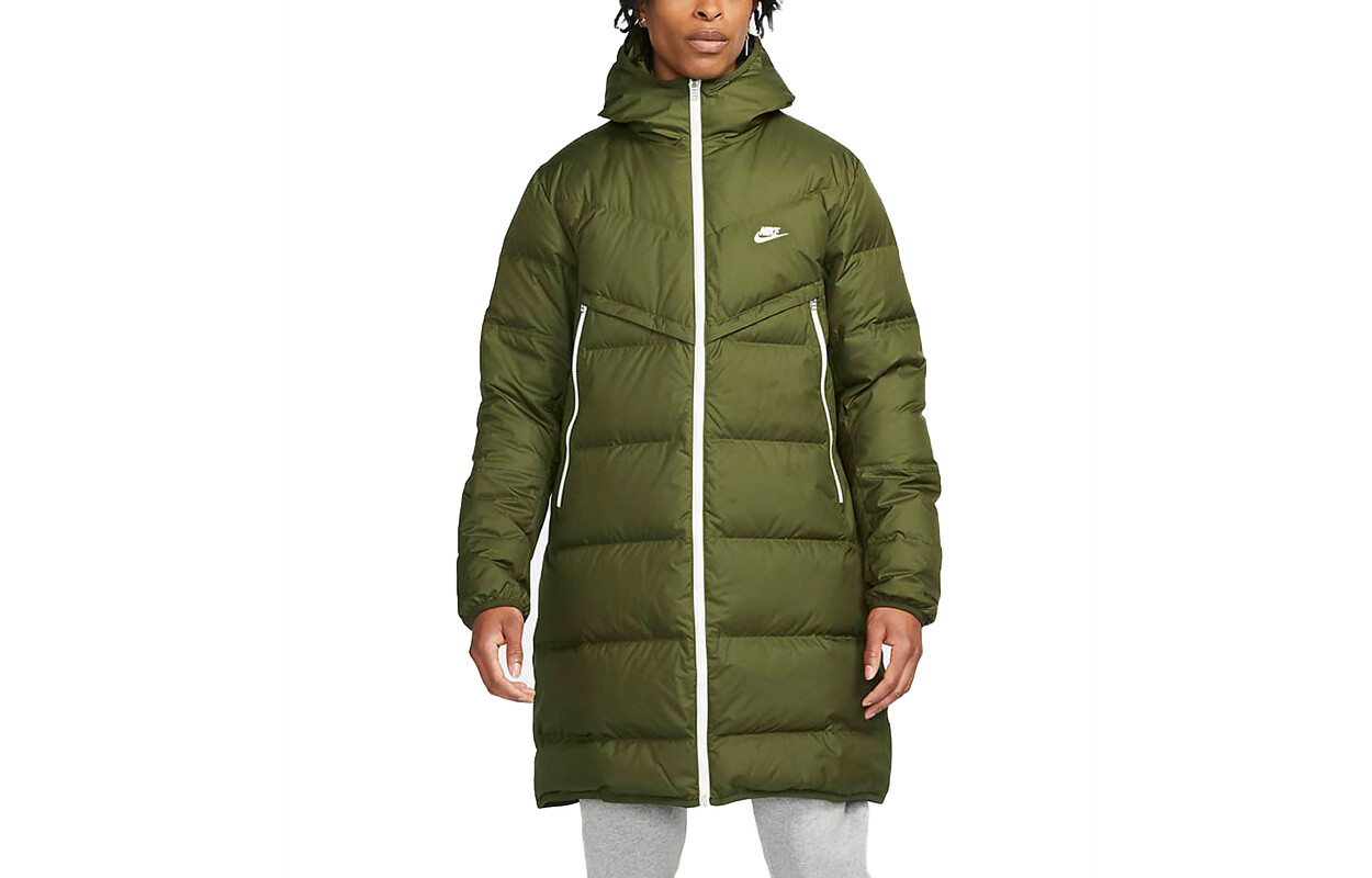 Куртка Nike Storm-Fit Hooded Down, армейский зеленый
Куртка Nike Storm-Fit Hooded Down, армейский зеленый