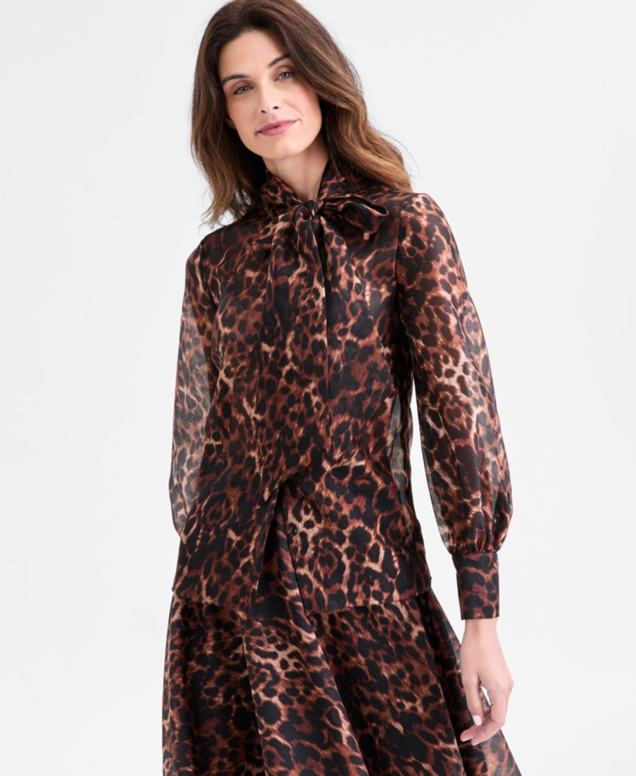 Укороченная блузка с принтом, воротником-стойкой и рукавами реглан Anne Klein, Deep Mahogany Multi
Укороченная блузка с принтом, воротником-стойкой и рукавами реглан Anne Klein, Deep Mahogany Multi