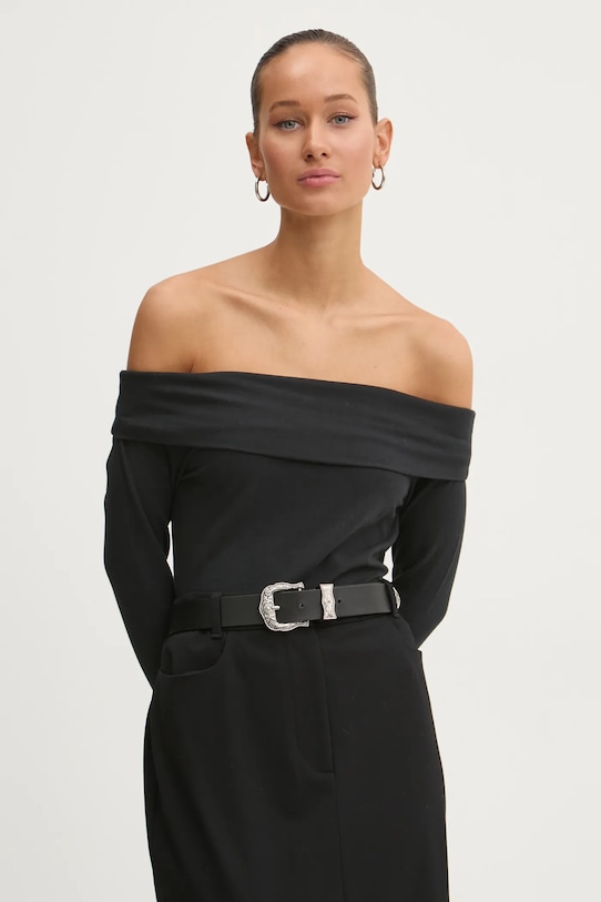 Лонгслив Abercrombie & Fitch, черный
Лонгслив Abercrombie & Fitch, черный