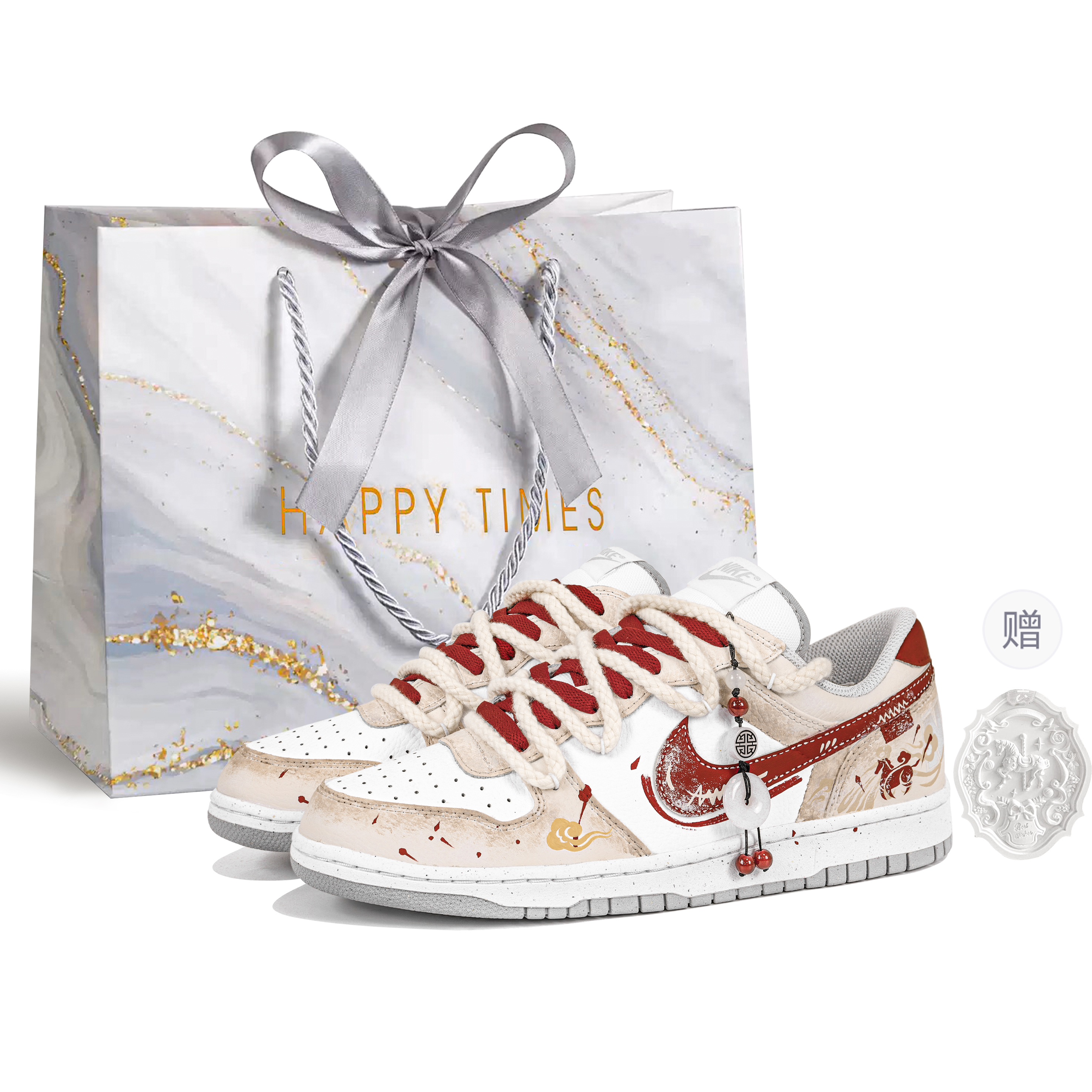 Большая коробка для обуви Big Juncheng Wanli, Special Shoe Box, Horse Year Planning, в китайском стиле, винтажный тренд Nike, ( бежевый белый красный ) y-box
Большая коробка для обуви Big Juncheng Wanli, Special Shoe Box, Horse Year Planning, в китайском стиле, винтажный тренд Nike, ( бежевый белый красный ) y-box