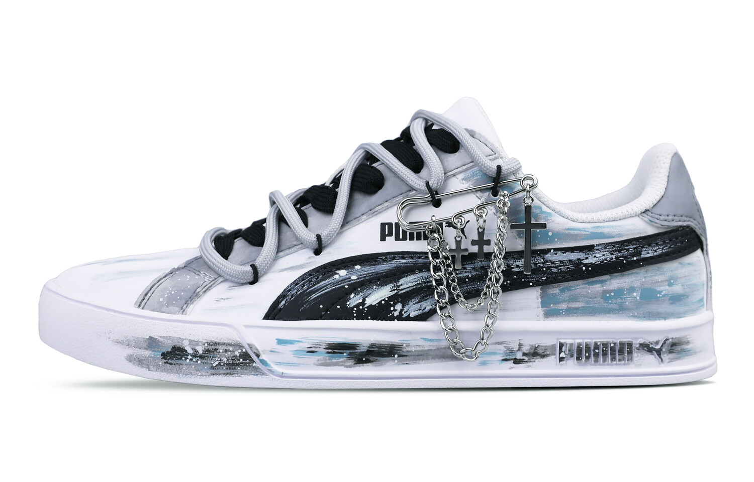 Кроссовки Puma Smash Vulc Skateboarding Shoes Unisex Low-top Gray, цвет Handsome overturned the audience
Кроссовки Puma Smash Vulc Skateboarding Shoes Unisex Low-top Gray, цвет Handsome overturned the audience