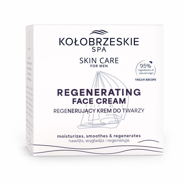 Регенерирующий крем для лица для мужчин, 50 мл Kołobrzeskiespa 
Регенерирующий крем для лица для мужчин, 50 мл Kołobrzeskiespa