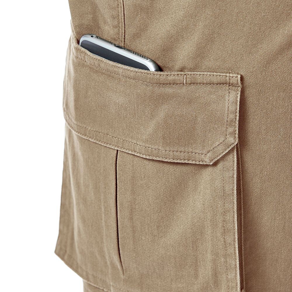 Эластичные шорты-карго прямого кроя с плоской передней частью Big & Tall Haggar, цвет Putty
Эластичные шорты-карго прямого кроя с плоской передней частью Big & Tall Haggar, цвет Putty