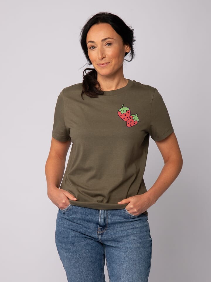 Футболка wat Apparel T-Shirt Strawberry, хаки
Футболка wat Apparel T-Shirt Strawberry, хаки