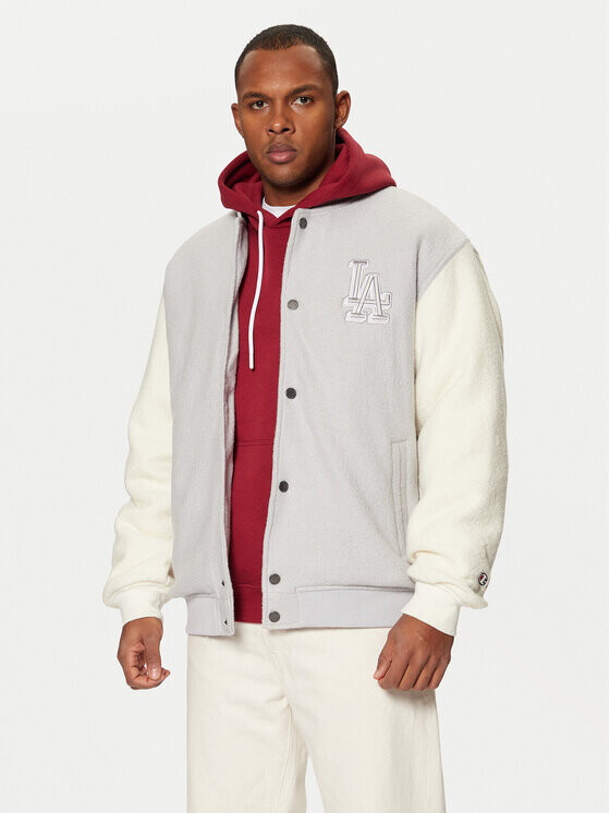 Бомбер стандартного кроя Champion, серый
Бомбер стандартного кроя Champion, серый