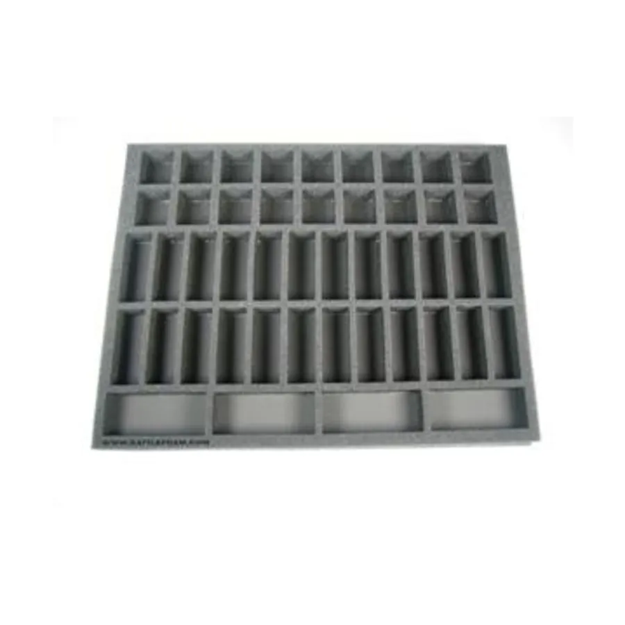 1-дюймовый поднос для войск Games Workshop — люди-ящеры/короли гробниц/графы вампиров/лесные эльфы, Battle Foam - Games Workshop - Warhammer Fantasy - Lizardmen
1-дюймовый поднос для войск Games Workshop — люди-ящеры/короли гробниц/графы вампиров/лесные эльфы, Battle Foam - Games Workshop - Warhammer Fantasy - Lizardmen