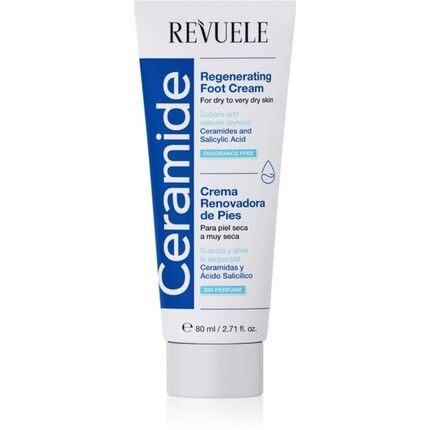 Крем для ног Ceramide Regen 80 мл Revuele
Крем для ног Ceramide Regen 80 мл Revuele