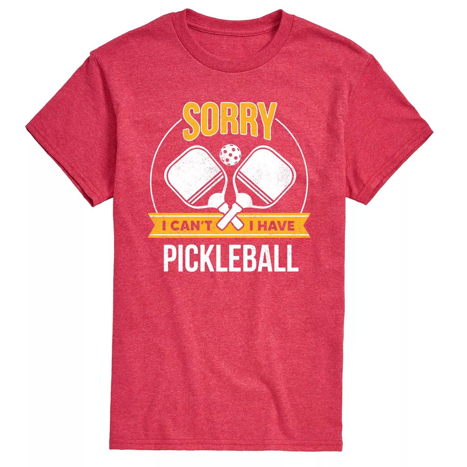 Мужская футболка «Извини, не могу пиклболл» Licensed Character
Мужская футболка «Извини, не могу пиклболл» Licensed Character