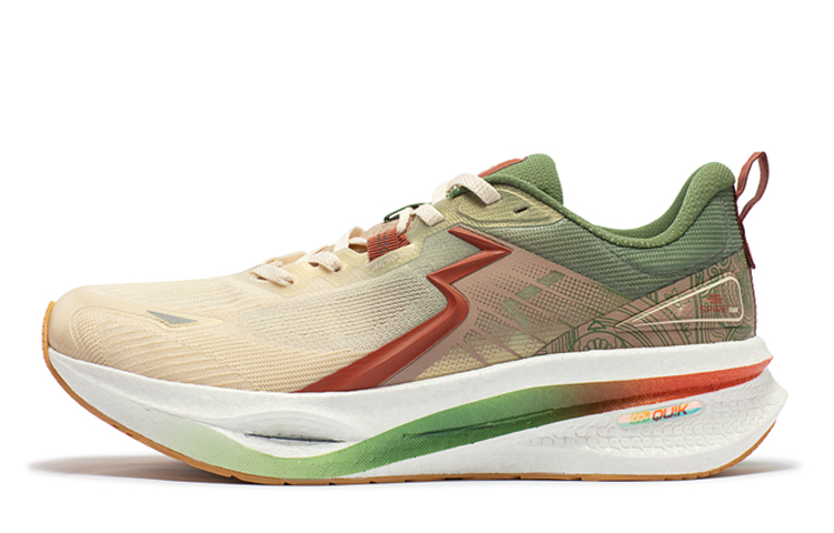 Амортизирующие противоскользящие и износостойкие низкие кроссовки для бега мужские бело-зеленые 361°
Амортизирующие противоскользящие и износостойкие низкие кроссовки для бега мужские бело-зеленые 361°