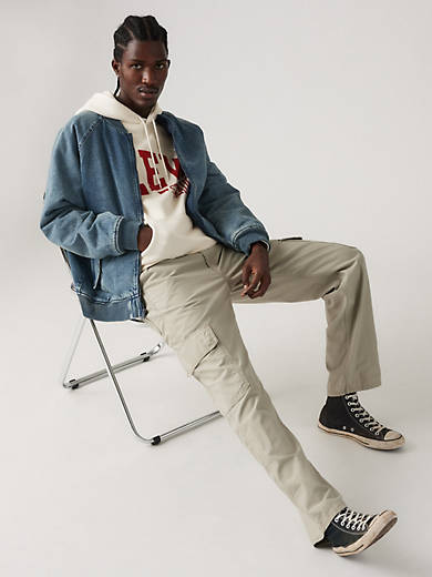568 Свободные прямые брюки-карго из твила для мужчин Levi's, цвет Vintage Khaki - Tan
568 Свободные прямые брюки-карго из твила для мужчин Levi's, цвет Vintage Khaki - Tan