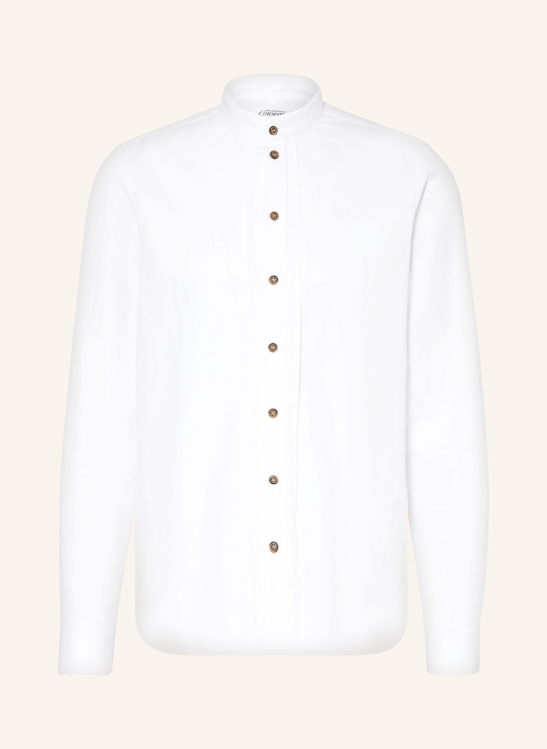 Рубашка классическая kissing стандартного кроя с воротником стойкой Grasegger, белый
Рубашка классическая kissing стандартного кроя с воротником стойкой Grasegger, белый