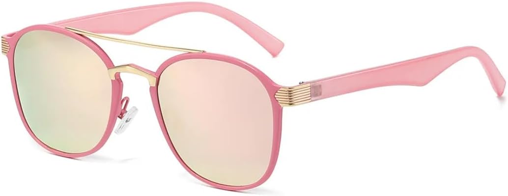 Мужские солнцезащитные очки с двойной перемычкой, роскошные, в стиле ретро, женские, с синим градиентным зеркальным покрытием, защита от УФ-излучения UV400 VVTWSSW, Pink Pink
Мужские солнцезащитные очки с двойной перемычкой, роскошные, в стиле ретро, женские, с синим градиентным зеркальным покрытием, защита от УФ-излучения UV400 VVTWSSW, Pink Pink