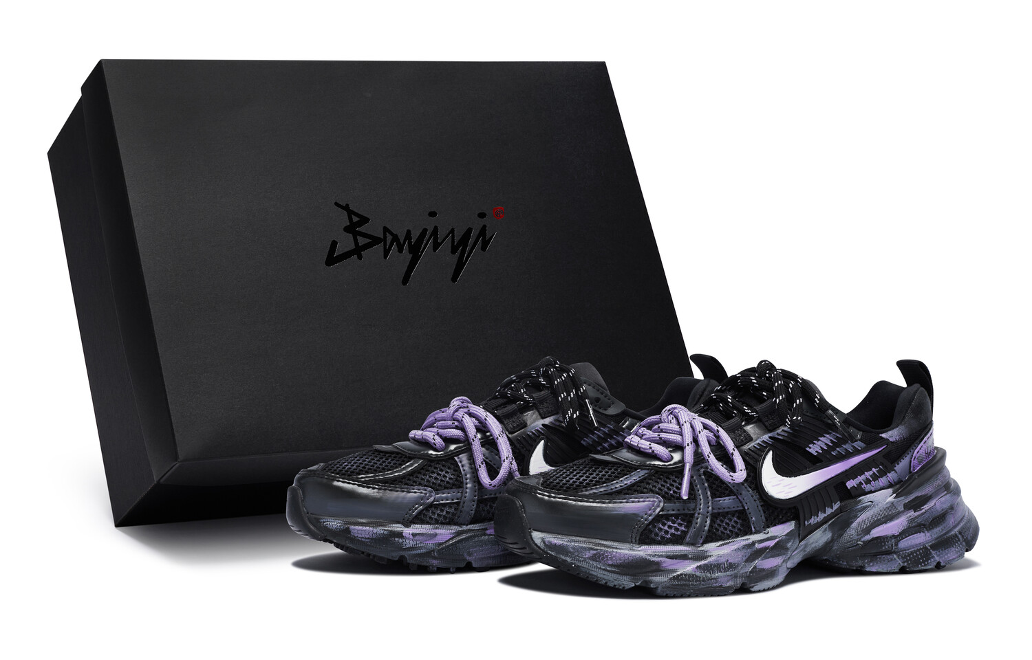 Кроссовки для бега V2K Run унисекс с низким верхом фиолетового цвета Nike 
Кроссовки для бега V2K Run унисекс с низким верхом фиолетового цвета Nike