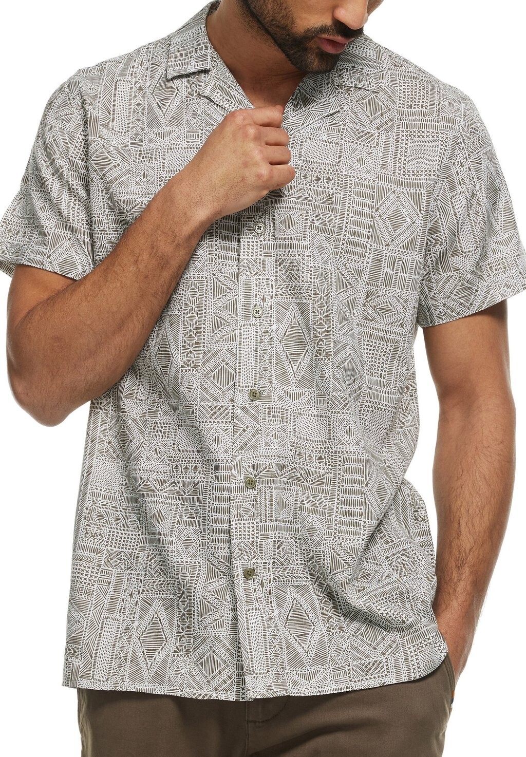 Рубашка INDICODE JEANS, скрытый зеленый
Рубашка INDICODE JEANS, скрытый зеленый