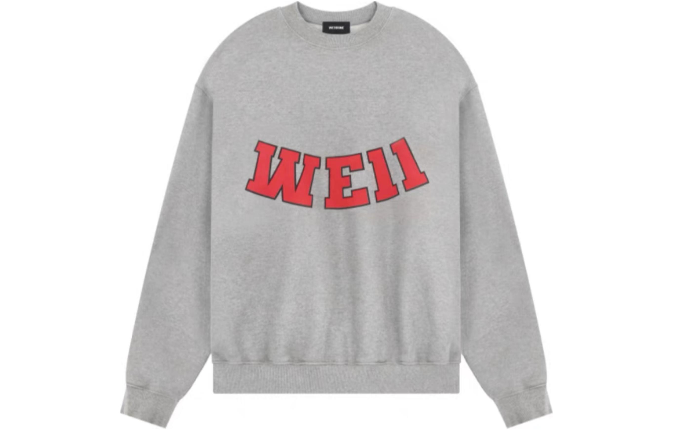 Свитшот унисекс серый WE11DONE
Свитшот унисекс серый WE11DONE